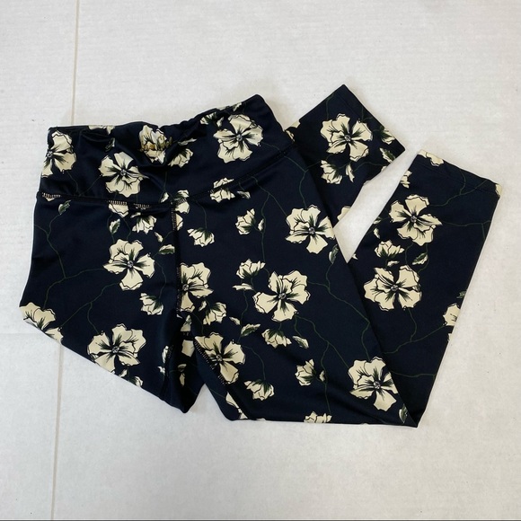 Sam Edelman Floral Cropped Leggings - Picture 2 of 6